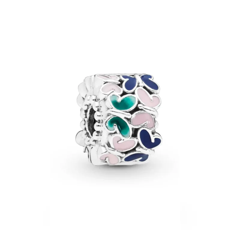 (zdjęcie do) Charms Kolorowe motyle, Srebro 0,925, Emalia – PANDORA PL