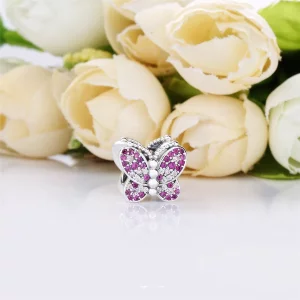 Charms Kolorowy motyl, PANDORA PL