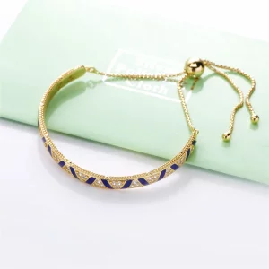 Bransoletka ściągana bangle Pandora Shine, cyrkonia sześcienna 568051CZ