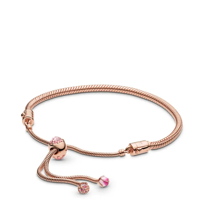 (zdjęcie do) Bransoletka PANDORA Rose, Kwiat brzoskwini 588093NCCMX