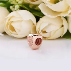 Charms Matowe serce, Pandora Rose 787881