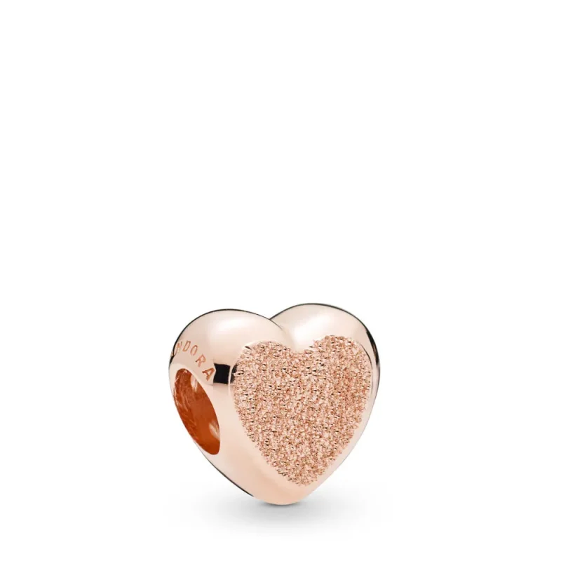 (zdjęcie do) Charms Matowe serce, Pandora Rose 787881