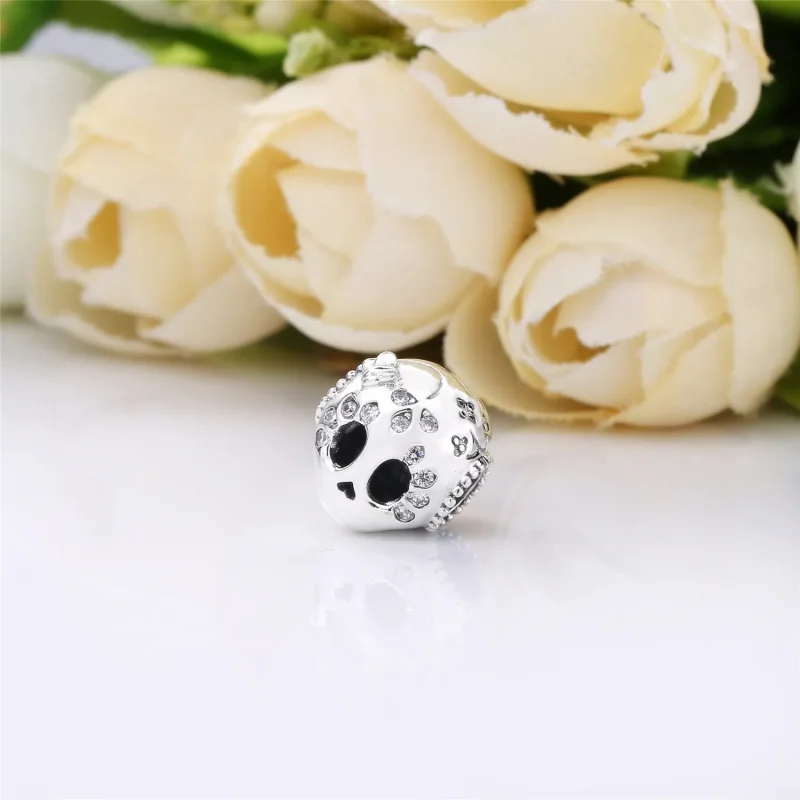 (zdjęcie do) Charms PANDORA Błyszcząca czaszka 797866CZ - Wyświetl 4