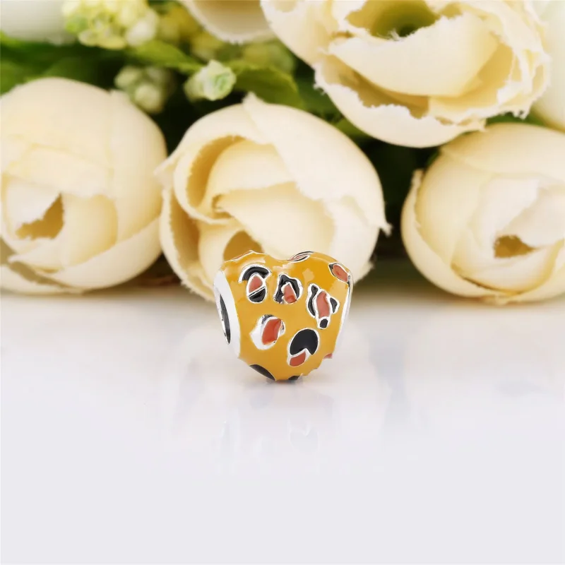 (zdjęcie do) Charms PANDORA Cętkowane serce 798065ENMX - Wyświetl 2