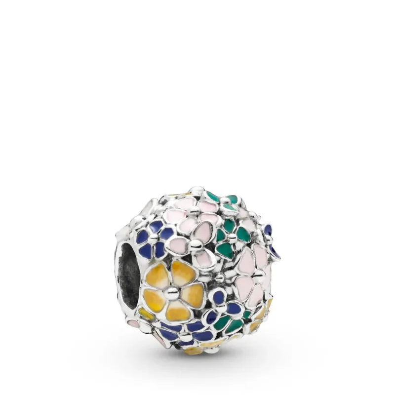 (zdjęcie do) Charms PANDORA Kompozycja kwiatowa 797907ENMX