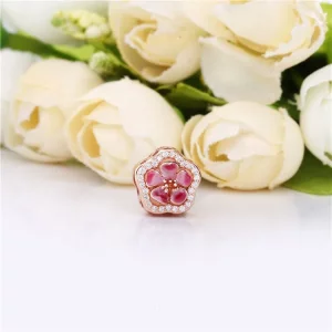 Charms PANDORA Kwiat musującego kwiatu brzoskwini 788079CZ