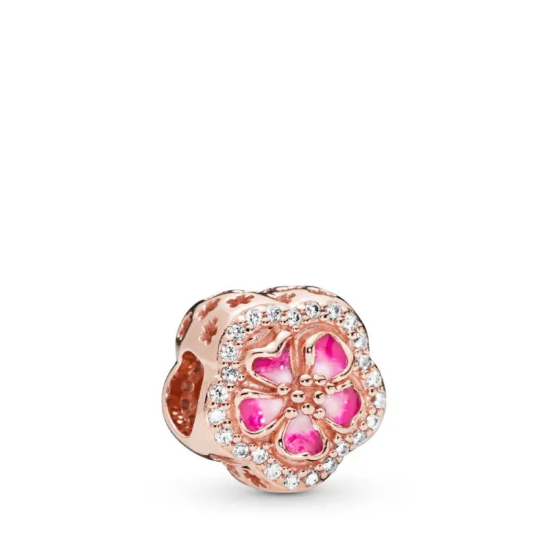 (zdjęcie do) Charms PANDORA Kwiat musującego kwiatu brzoskwini 788079CZ