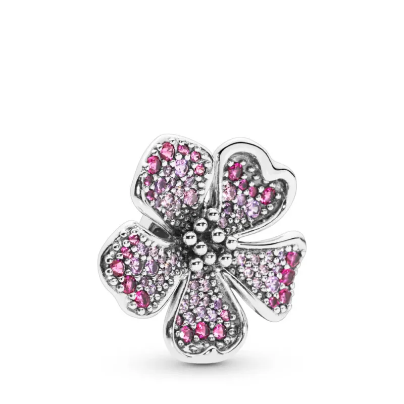 (zdjęcie do) Charms PANDORA Kwiat wielkiej brzoskwini 798073NCCMX