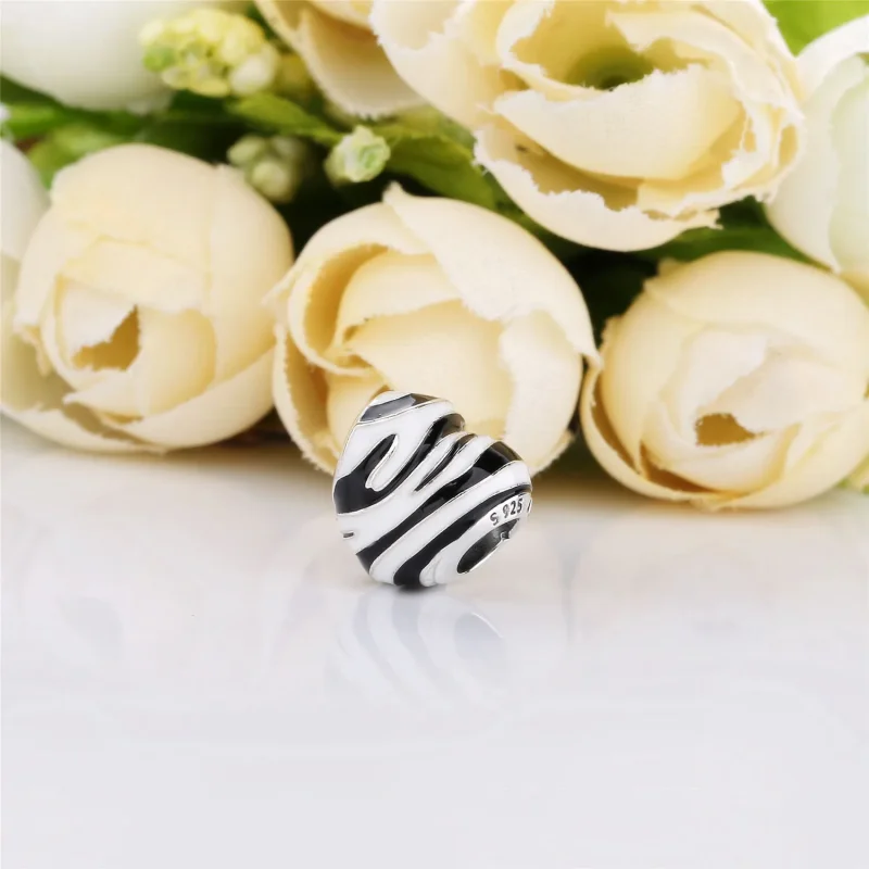 (zdjęcie do) Charms PANDORA Nieposkromione paski 798056ENMX - Wyświetl 4