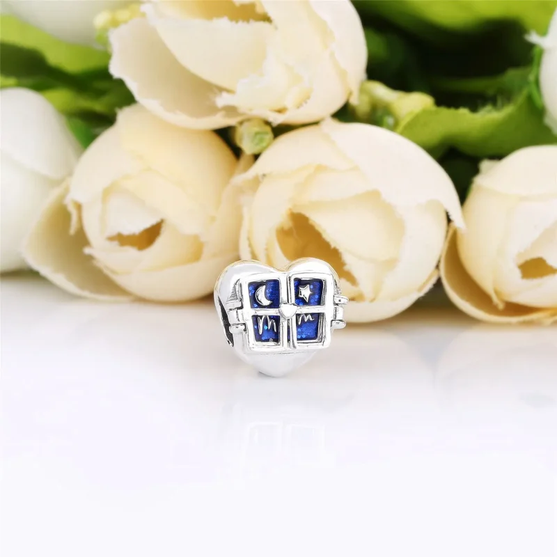 (zdjęcie do) Charms PANDORA Otwarte serce 798006EN63 - Wyświetl 2