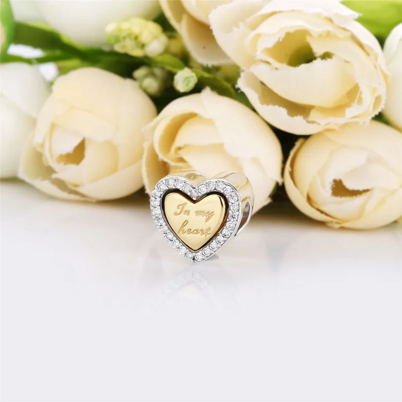 (zdjęcie do) Charms PANDORA W moim sercu 767606CZ - Wyświetl 3