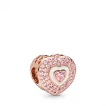 Charms PANDORA W sercu 788097NPR