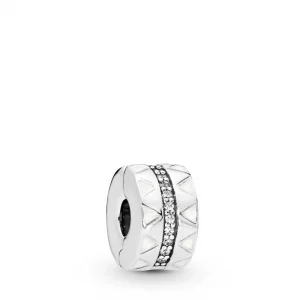 Klips PANDORA Błyszczące połączenia 798067CZ