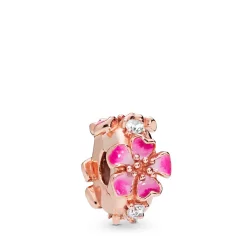 Klips PANDORA Kwiat brzoskwini 788099CZ