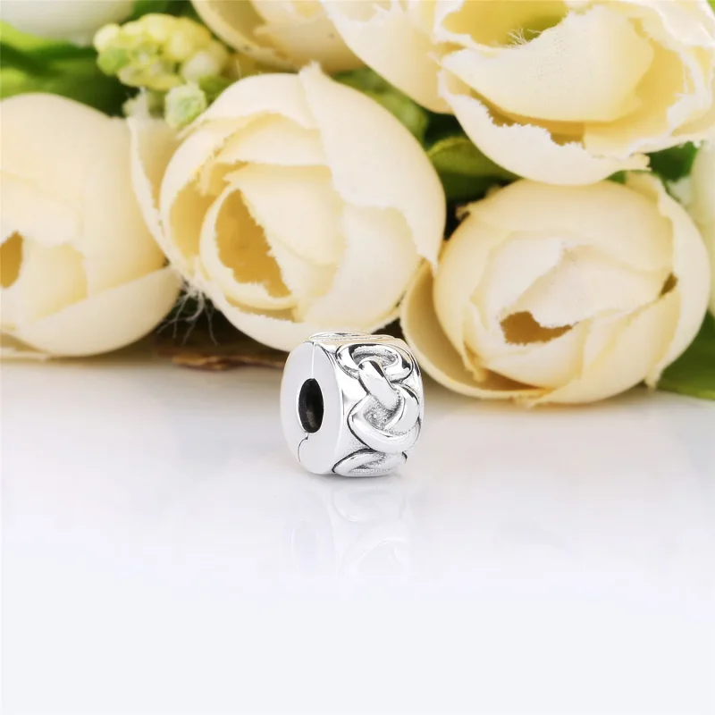 (zdjęcie do) Klips PANDORA Związane serca 798035 - Wyświetl 2