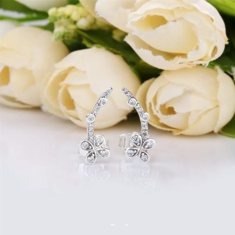 (zdjęcie do) Kolczyki PANDORA, cyrkonia sześcienna 297936CZ - Wyświetl 2
