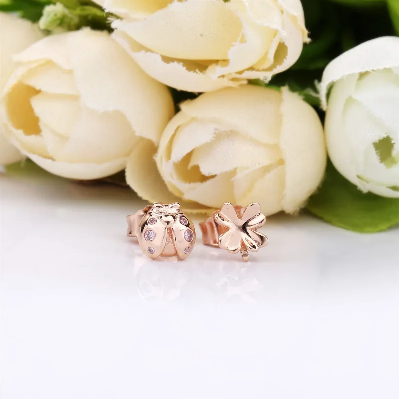 (zdjęcie do) Kolczyki, Pandora Rose 287960NPO - Wyświetl 2