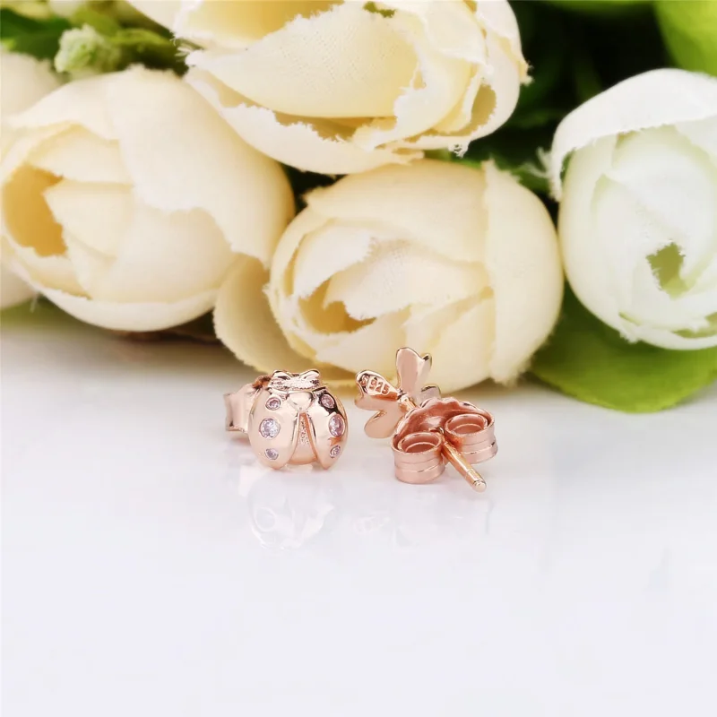 (zdjęcie do) Kolczyki, Pandora Rose 287960NPO - Wyświetl 3