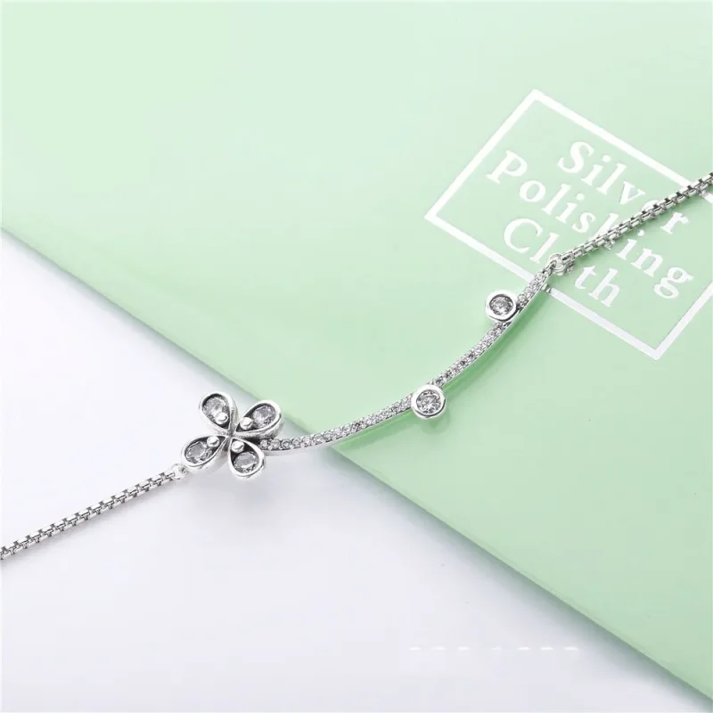 (zdjęcie do) Srebrny naszyjnik PANDORA 397956CZ - Wyświetl 2