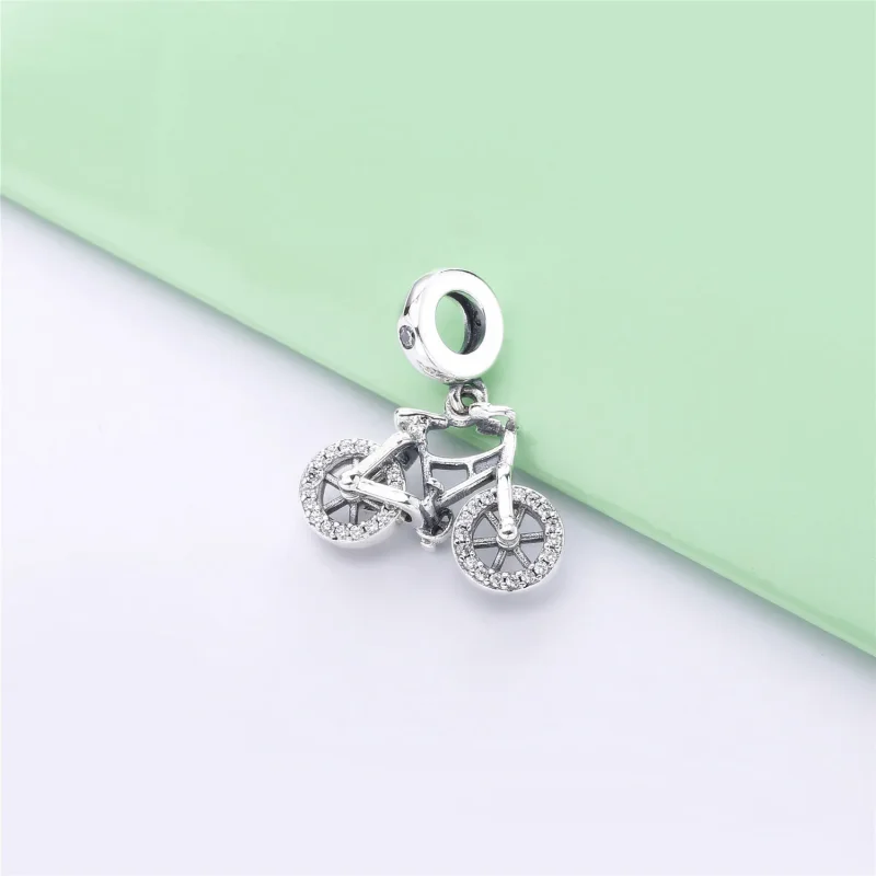 (zdjęcie do) Zawieszka PANDORA Błyszczący rower 797858CZ - Wyświetl 3