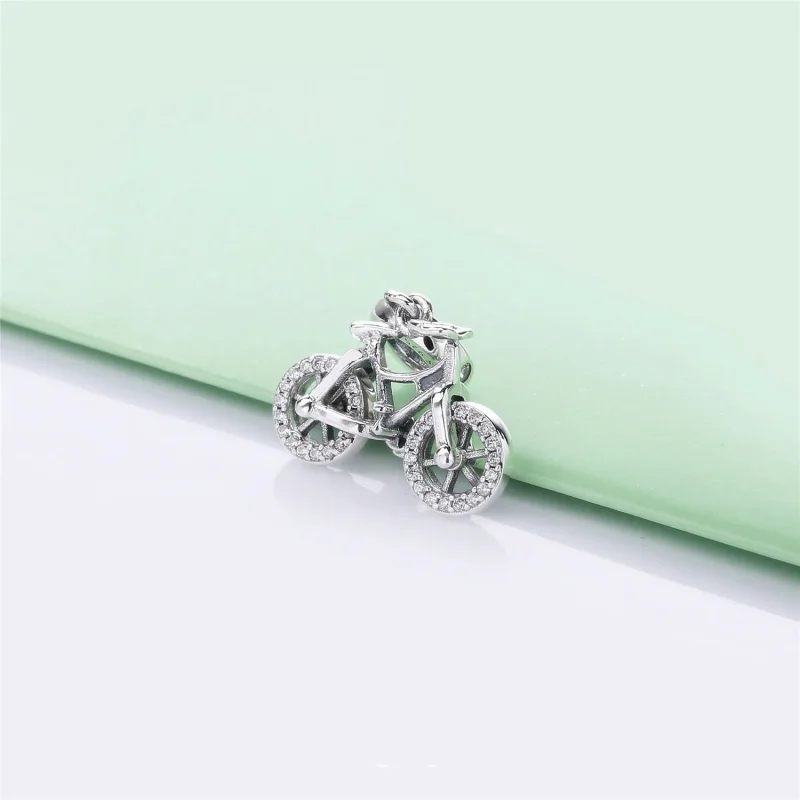 (zdjęcie do) Zawieszka PANDORA Błyszczący rower 797858CZ - Wyświetl 4