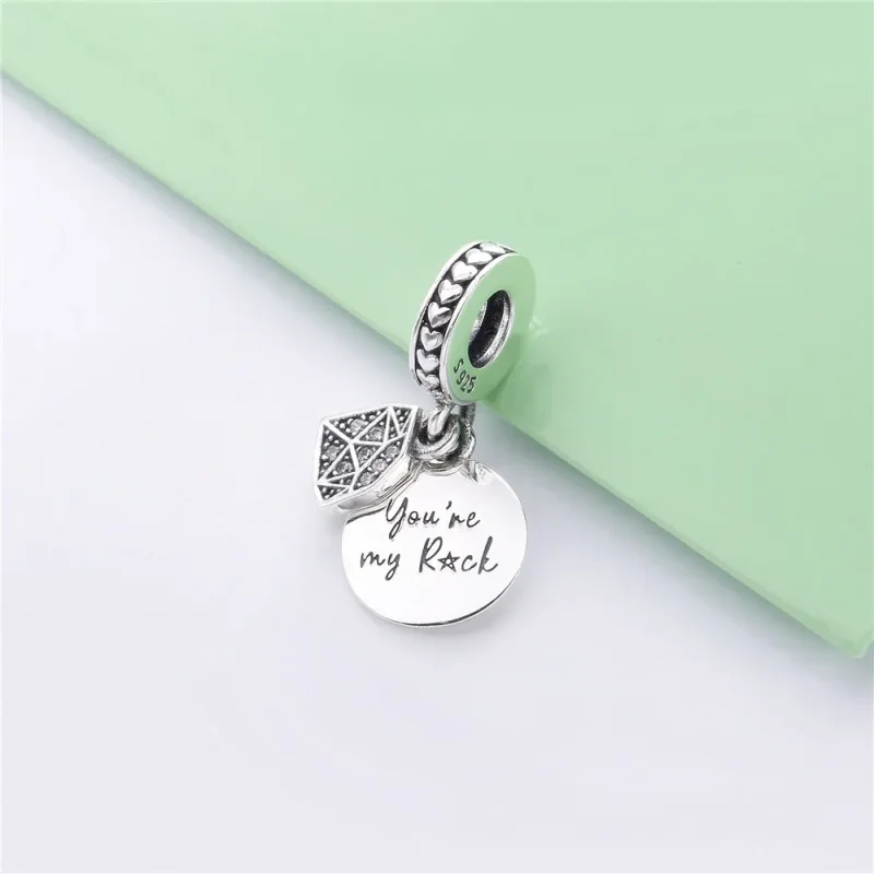 (zdjęcie do) Zawieszka PANDORA Diamentowe wsparcie 798102CZ - Wyświetl 3