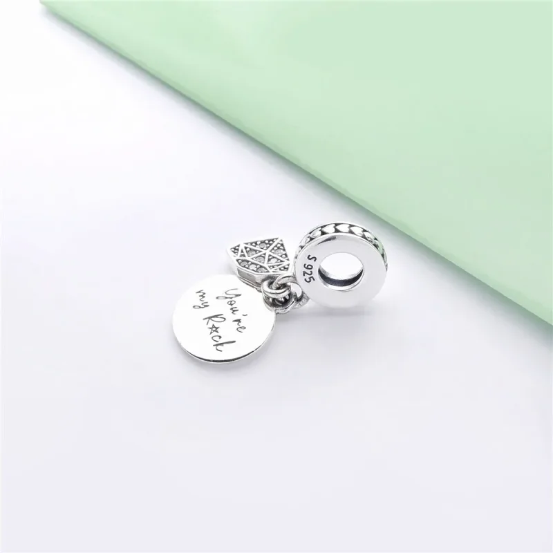 (zdjęcie do) Zawieszka PANDORA Diamentowe wsparcie 798102CZ - Wyświetl 4