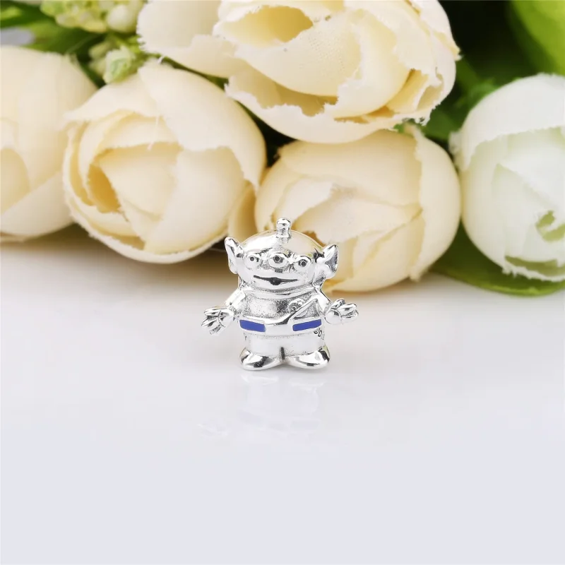 (zdjęcie do) Zawieszka PANDORA Disney Toy Story, Kosmita 798045EN82 - Wyświetl 2