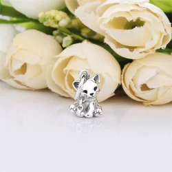 Zawieszka PANDORA Uroczy kot 798011EN16