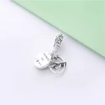 Zawieszka PANDORA Zaplątane serca 798095CZ