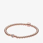 Bransoletka z koralików PANDORA Rose, cyrkonia sześcienna 588342CZ