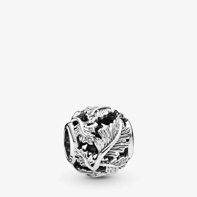 Charms PANDORA Ażurowe liście 798241 (zdjęcie do) Charms PANDORA Ażurowe liście 798241