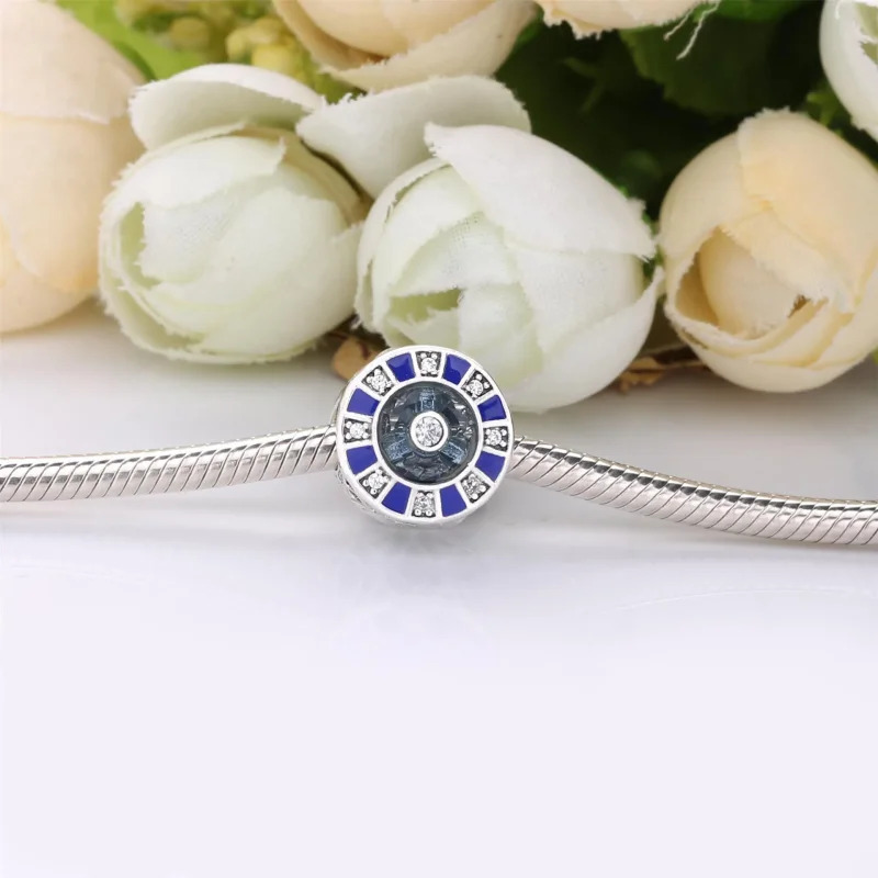 (zdjęcie do) Charms PANDORA Błękitna mozaika 798031EN195 - Wyświetl 5