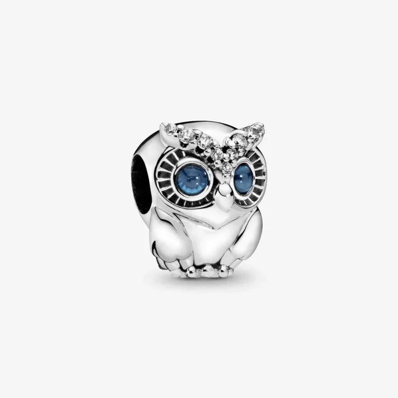 (zdjęcie do) Charms PANDORA Błyszcząca sowa 798397NBCB