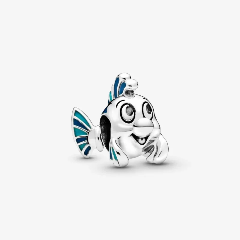 (zdjęcie do) Charms PANDORA Disney Mała Syrenka, Florek 798230ENMX