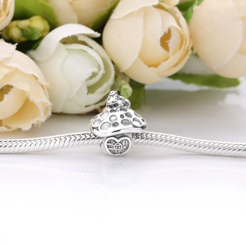 (zdjęcie do) Charms PANDORA Grzyb i żaba 798558C00 - Wyświetl 4