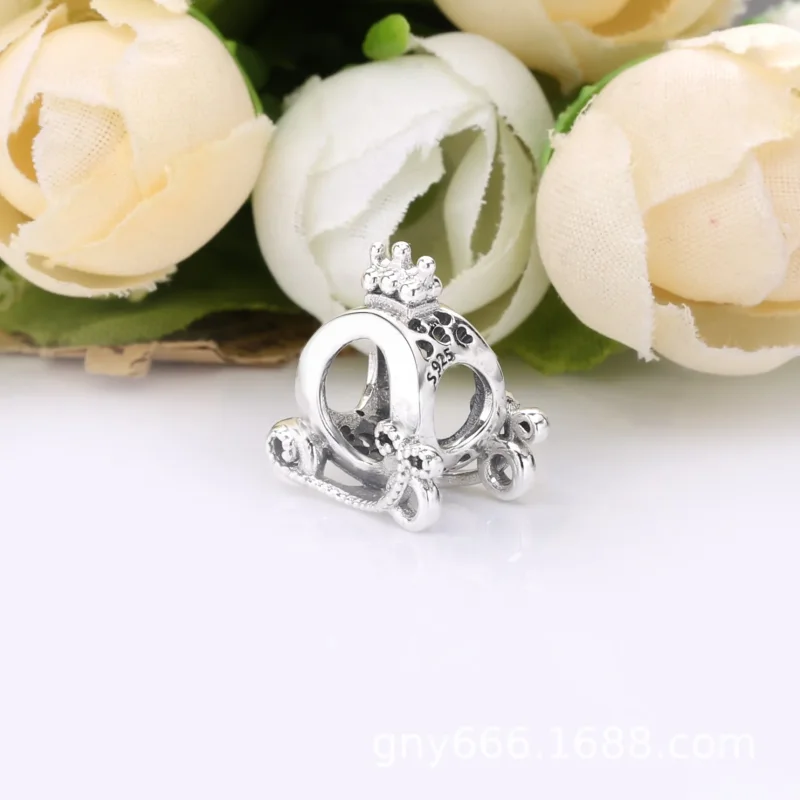(zdjęcie do) Charms PANDORA Kareta Monogram 798323 - Wyświetl 3