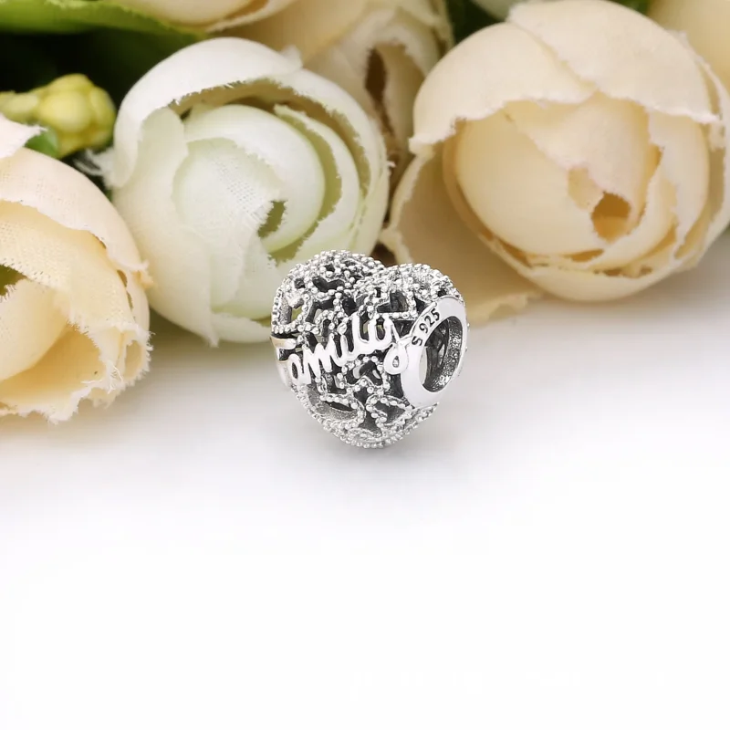 (zdjęcie do) Charms PANDORA Rodzinne serce 798571C00 - Wyświetl 4