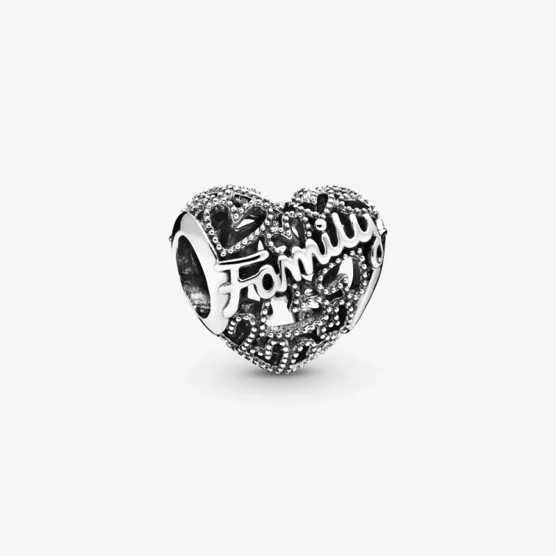 (zdjęcie do) Charms PANDORA Rodzinne serce 798571C00
