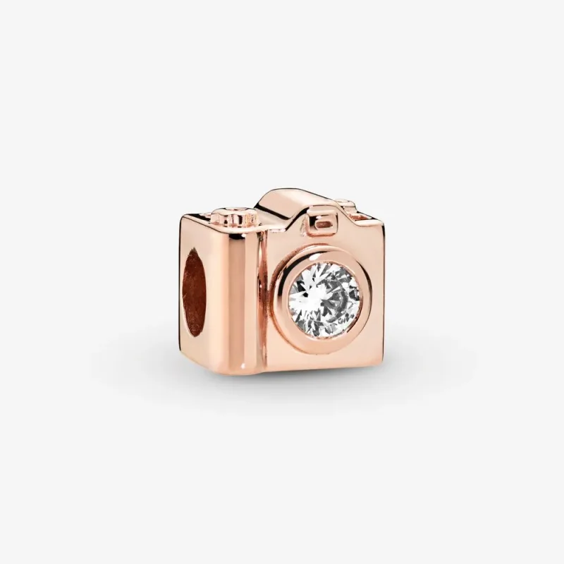 (zdjęcie do) Charms PANDORA Rose Aparat 787986CZ