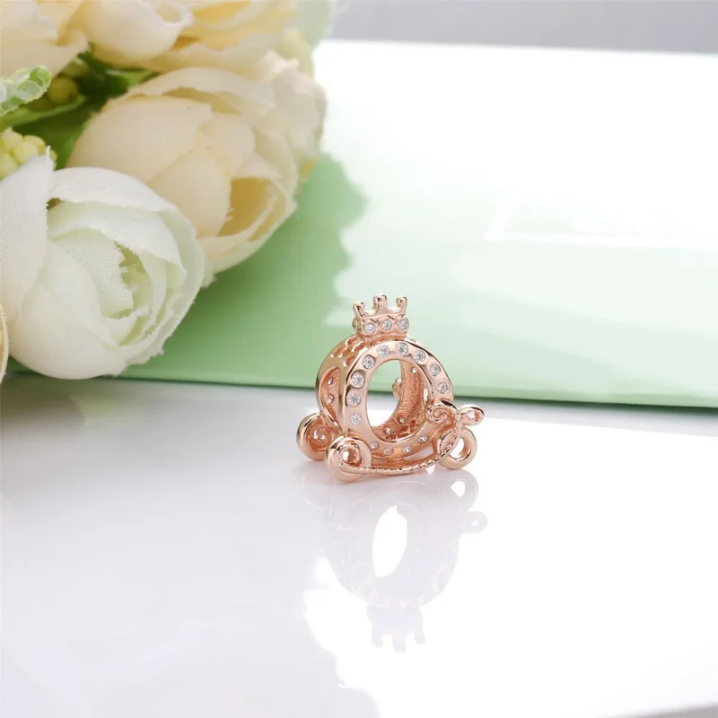 (zdjęcie do) Charms PANDORA Rose Korona O wózek 788129CZ - Wyświetl 2