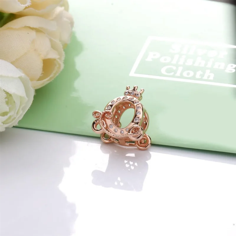 (zdjęcie do) Charms PANDORA Rose Korona O wózek 788129CZ - Wyświetl 4