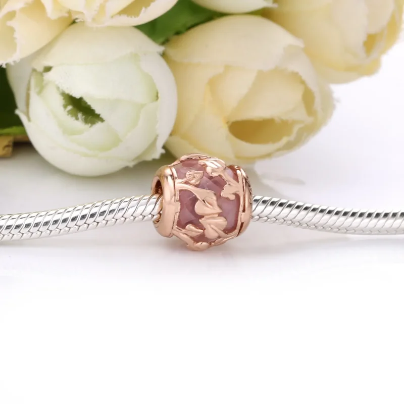 (zdjęcie do) Charms PANDORA Różowe listki 788238SSP - Wyświetl 4
