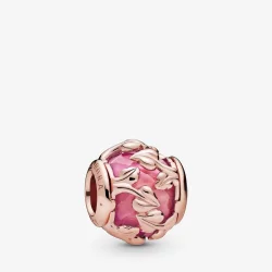 Charms PANDORA Różowe listki 788238SSP