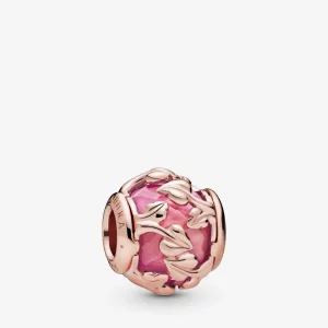 Charms PANDORA Różowe listki 788238SSP