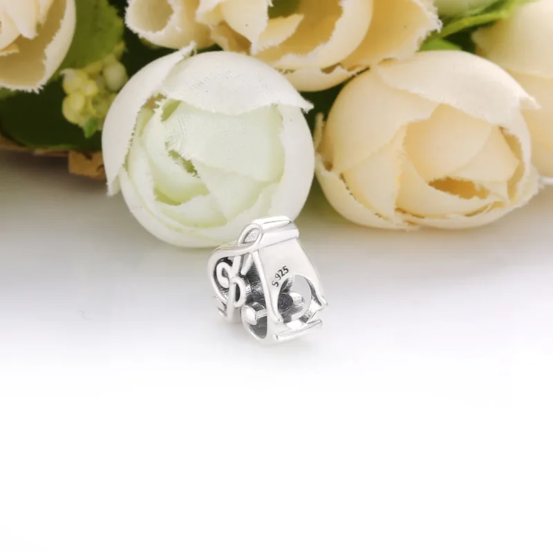 (zdjęcie do) Charms PANDORA Sercowy klucz wiolinowy 798346 - Wyświetl 3