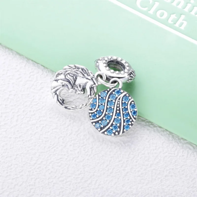 (zdjęcie do) Disney, Zawieszka PANDORA Mrożone Elsa & Nokk 798456C01 - Wyświetl 3