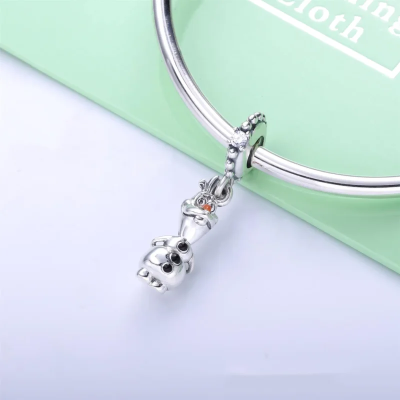 (zdjęcie do) Disney, Zawieszka PANDORA Mrożony Olaf 798455C01 - Wyświetl 4