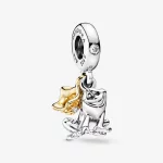 Disney, Zawieszka PANDORA Shine Księżniczka Tiana Frog Prince 768235CZ