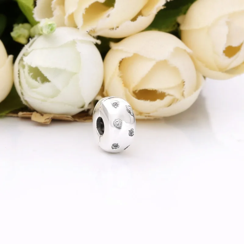 (zdjęcie do) Klips PANDORA Błyszczące liście 798345CZ - Wyświetl 3